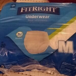 Men's Protective Underwear - White Lot Of Two